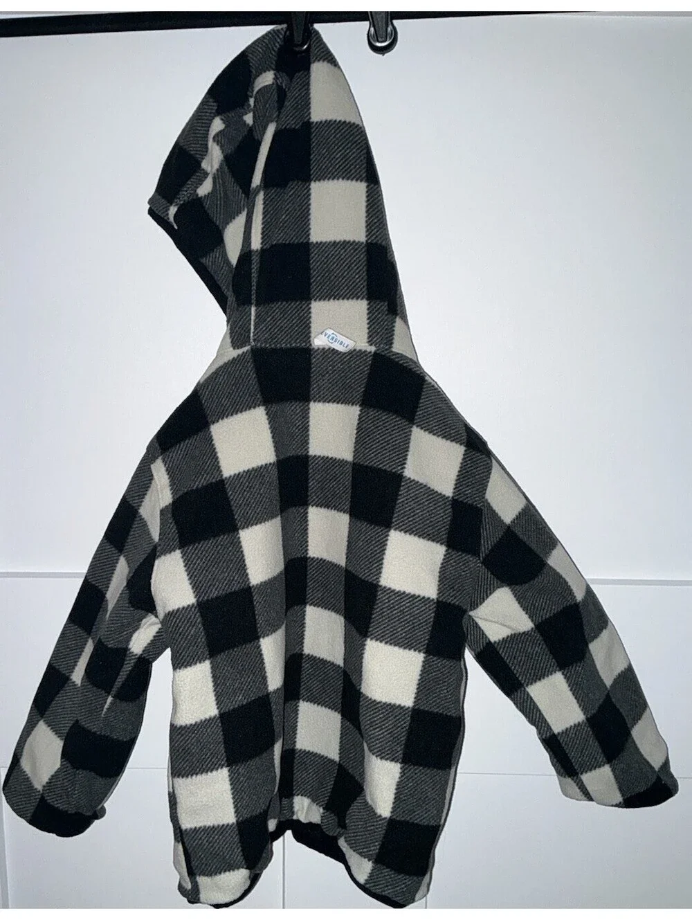 Columbia Toddler 3T Double Trouble II Quilted Reversible Hooded Jacket Black